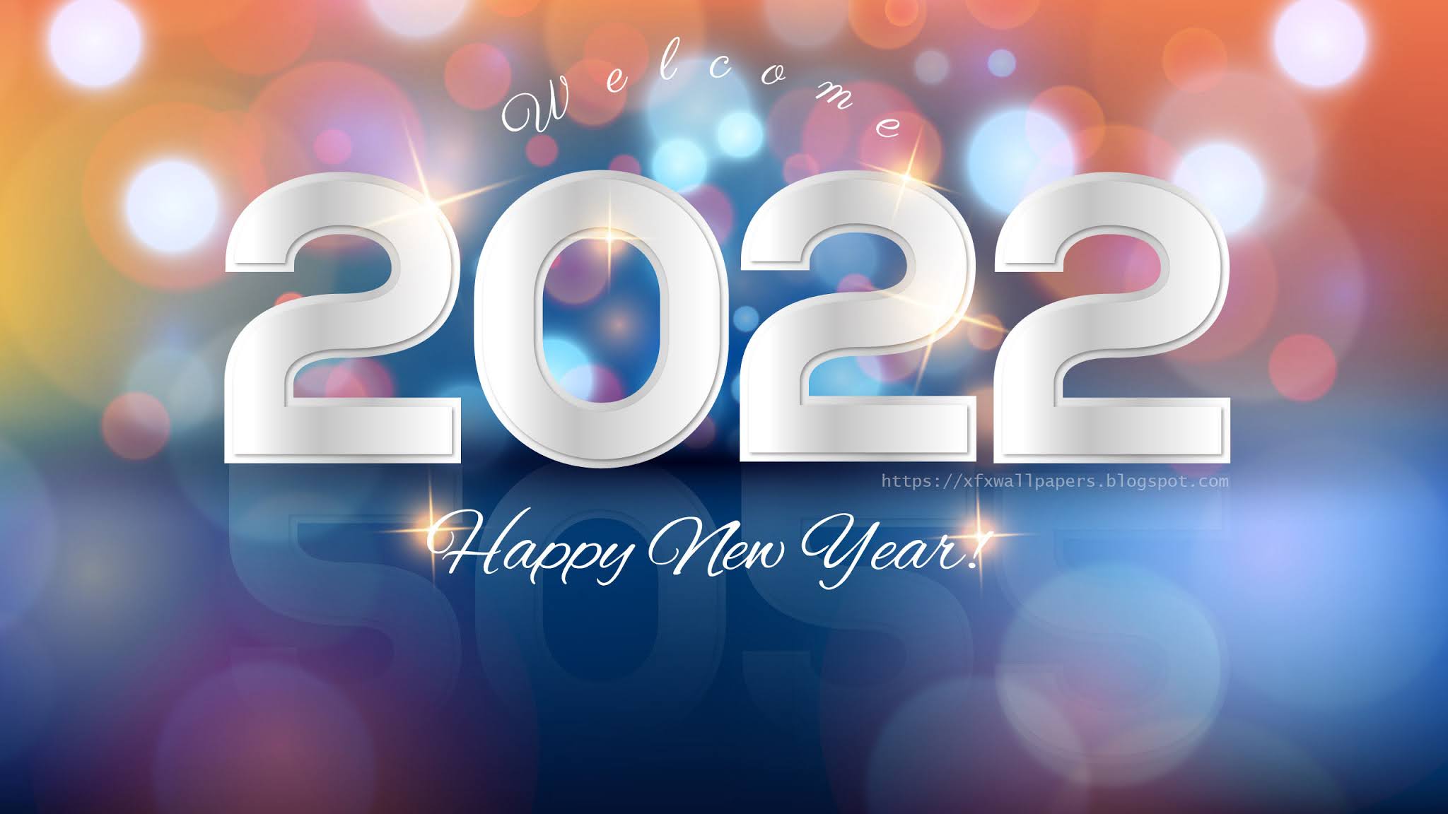 Welcome Happy New Year 2022