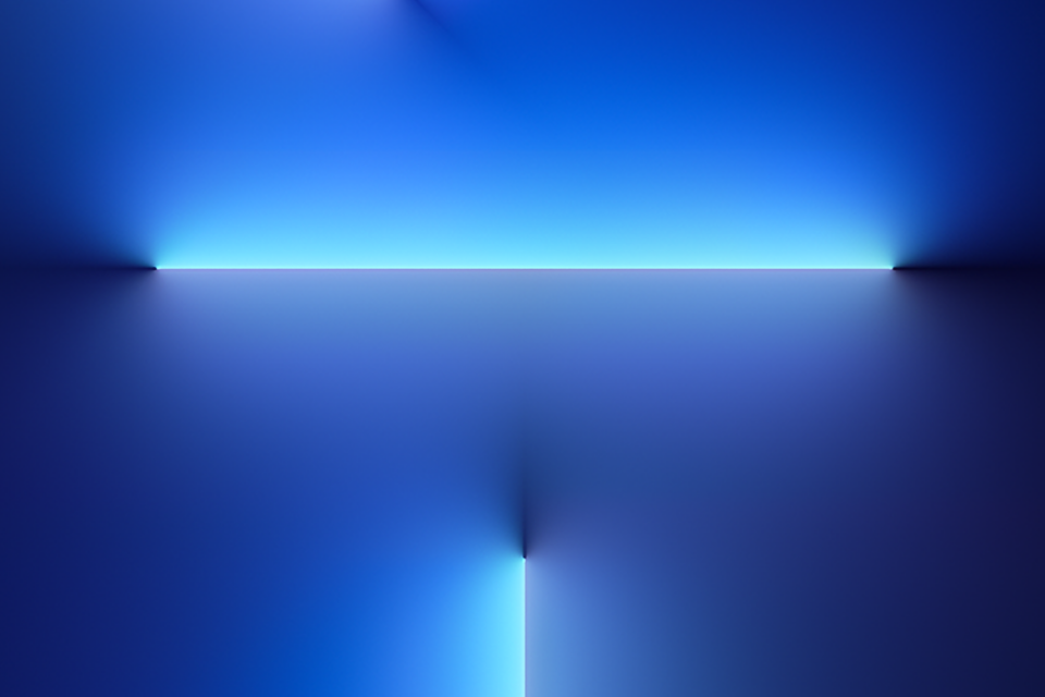 iPhone 13 Pro Wallpaper Blue