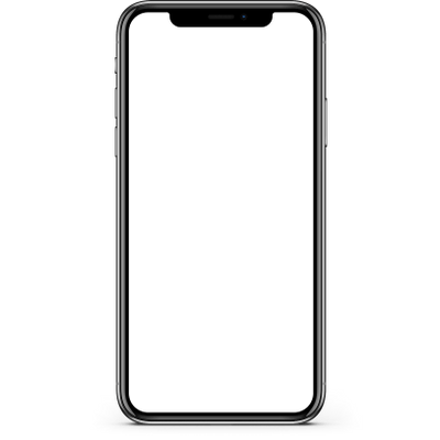 Download Iphone X Screen Mockup transparent PNG