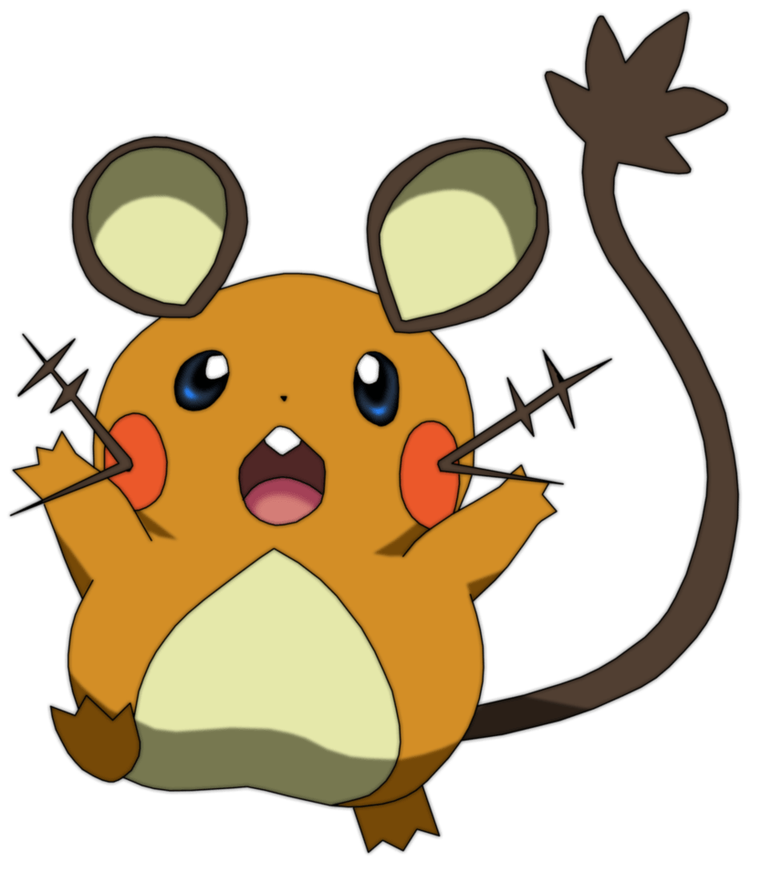 Dedenne Pokemon PNG Transparent Image