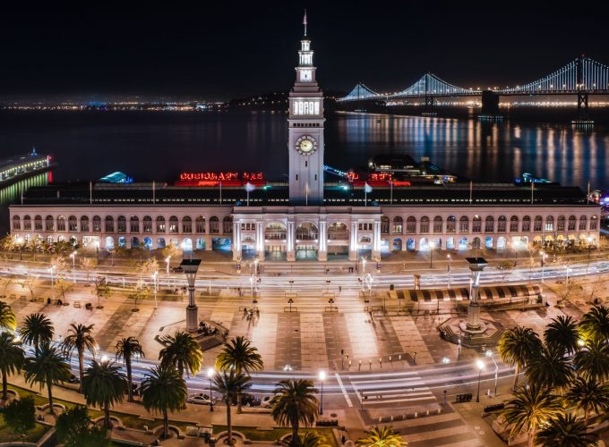 Download Ferry Building San Francisco California USA travel tourism Wallpaper