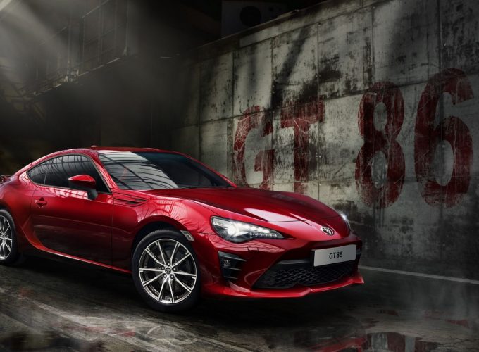 Download Toyota GT 86 sport cars red coupe Wallpaper