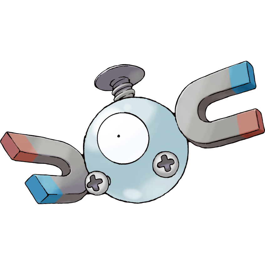 Magnemite Pokemon PNG Isolated File