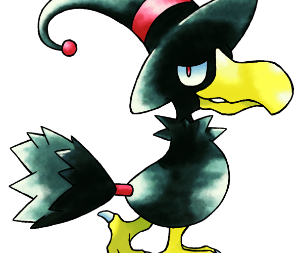 Murkrow Pokemon PNG Pic PNG Mart