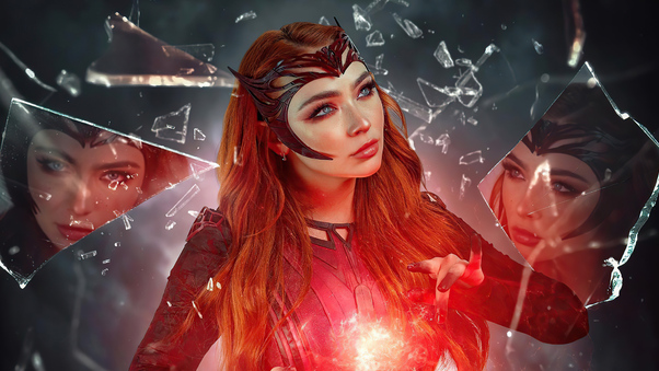 The Scarlet Witch Cosplay 5k Download