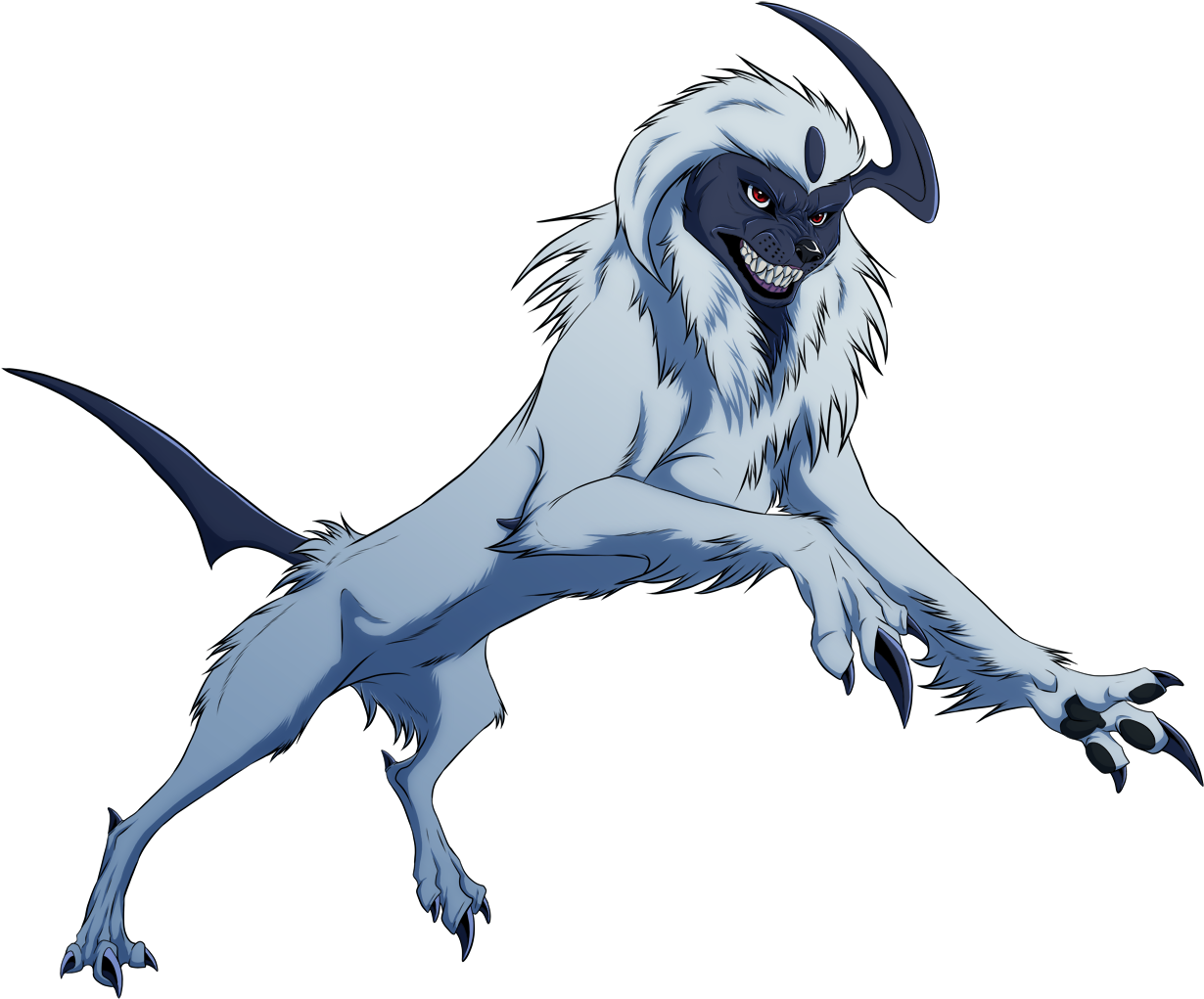 Absol Pokemon PNG Isolated Image