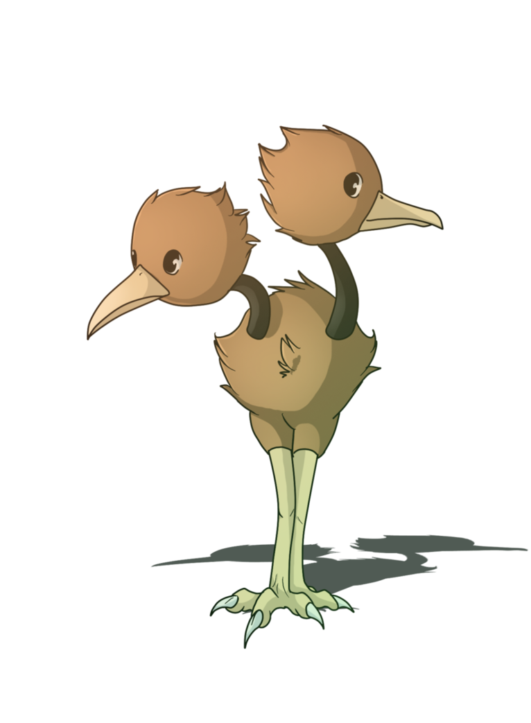 Doduo Pokemon PNG HD Isolated