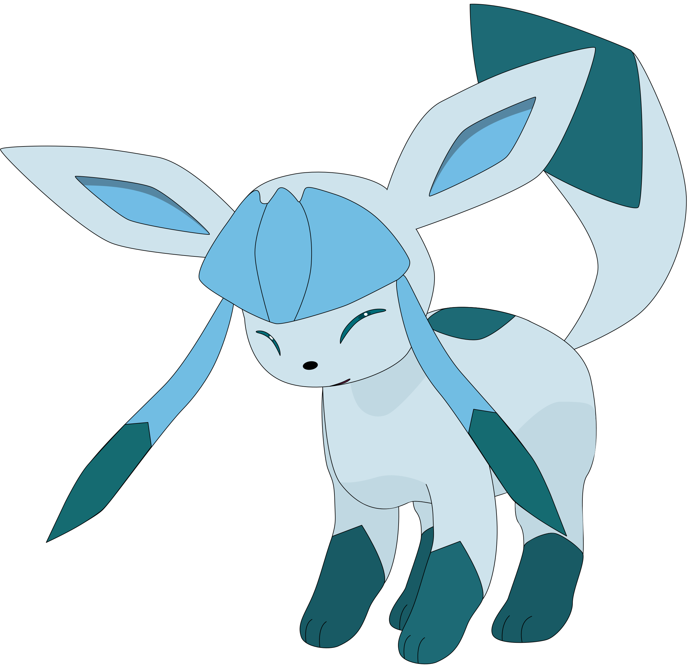 Glaceon Pokemon PNG