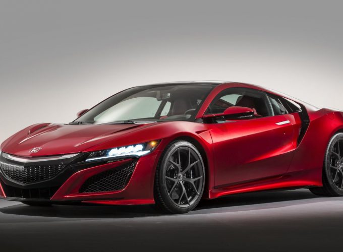 Download Acura nsx supercar coupe hybrid red Wallpaper