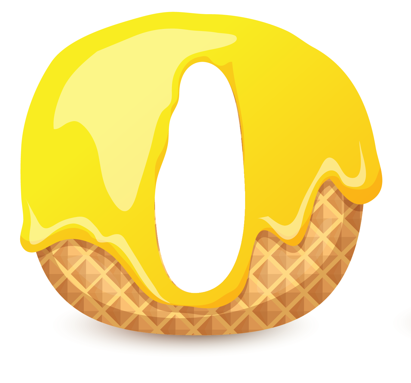 Letter O PNG Royalty Free Photo