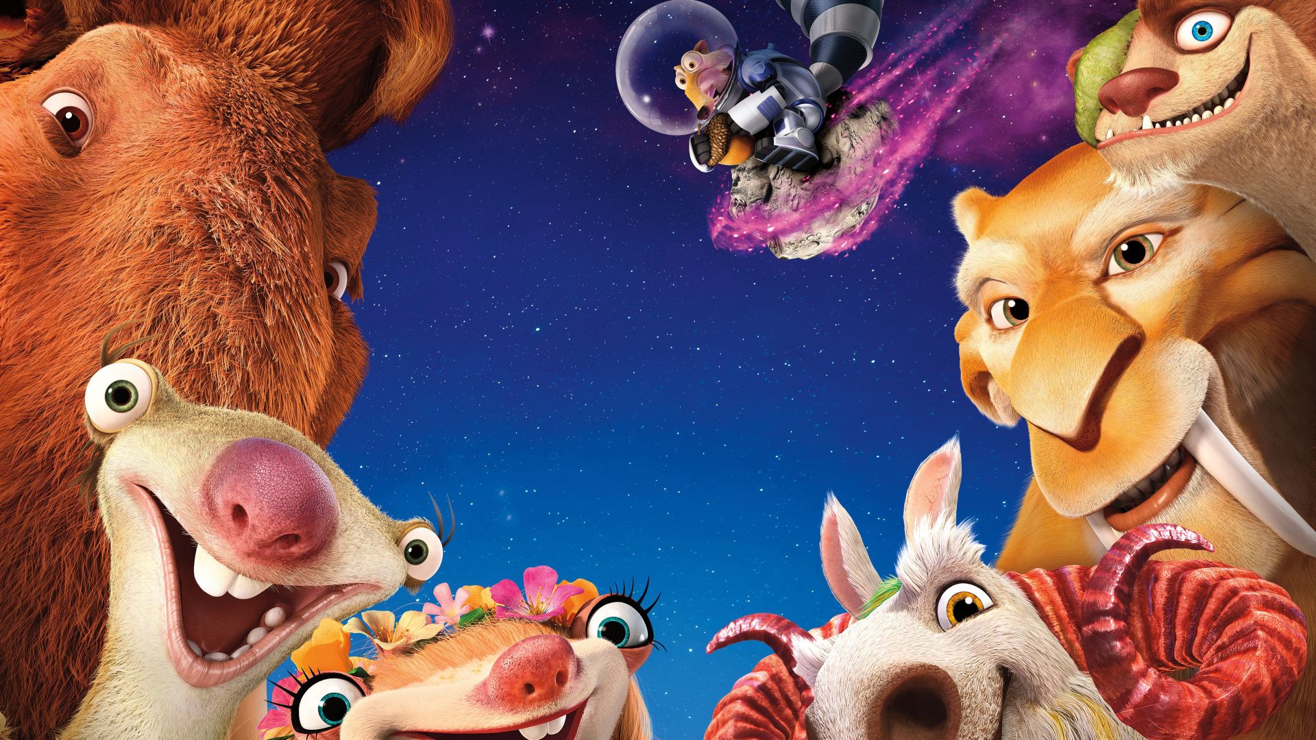 Download Ice Age 5 Collision Course diego manny scrat sid