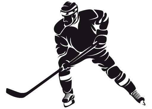 Ice Hockey Silhouette Transparent File