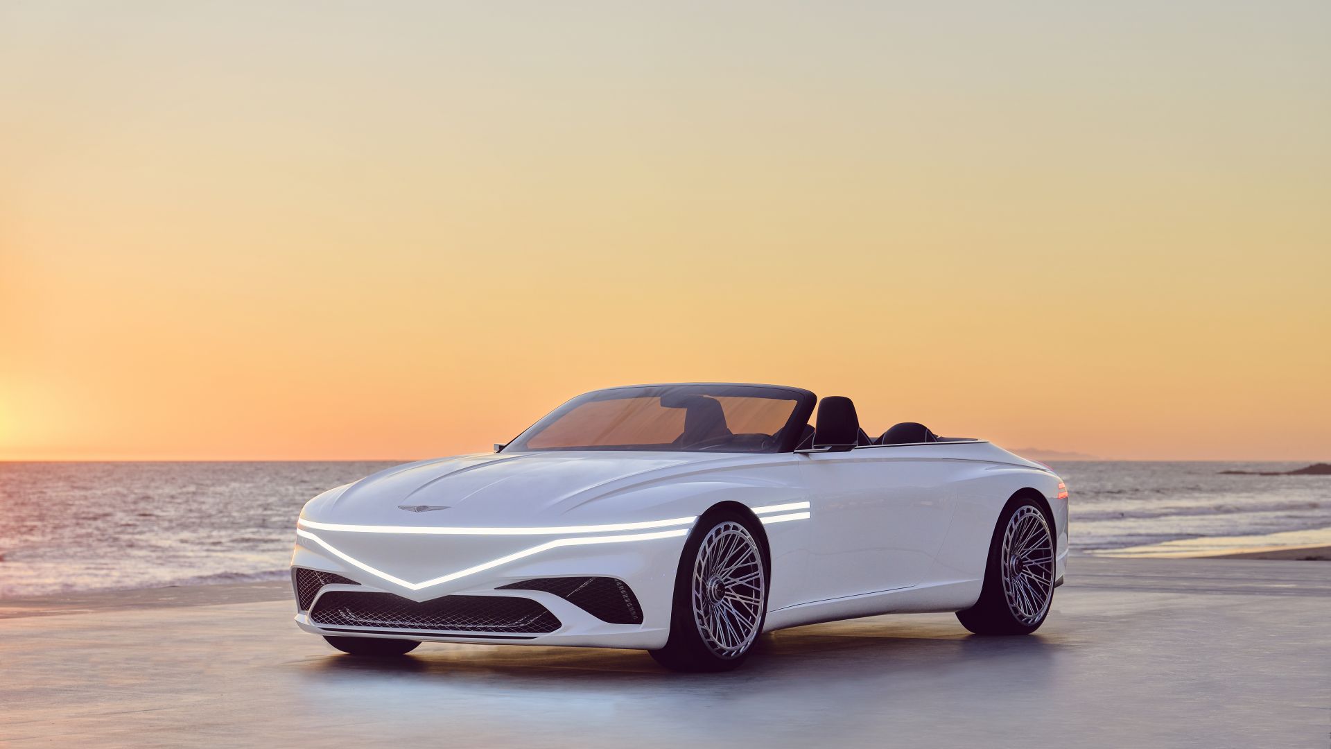 Genesis X Convertible, electric cars, 2023 cars, 5K (horizontal)