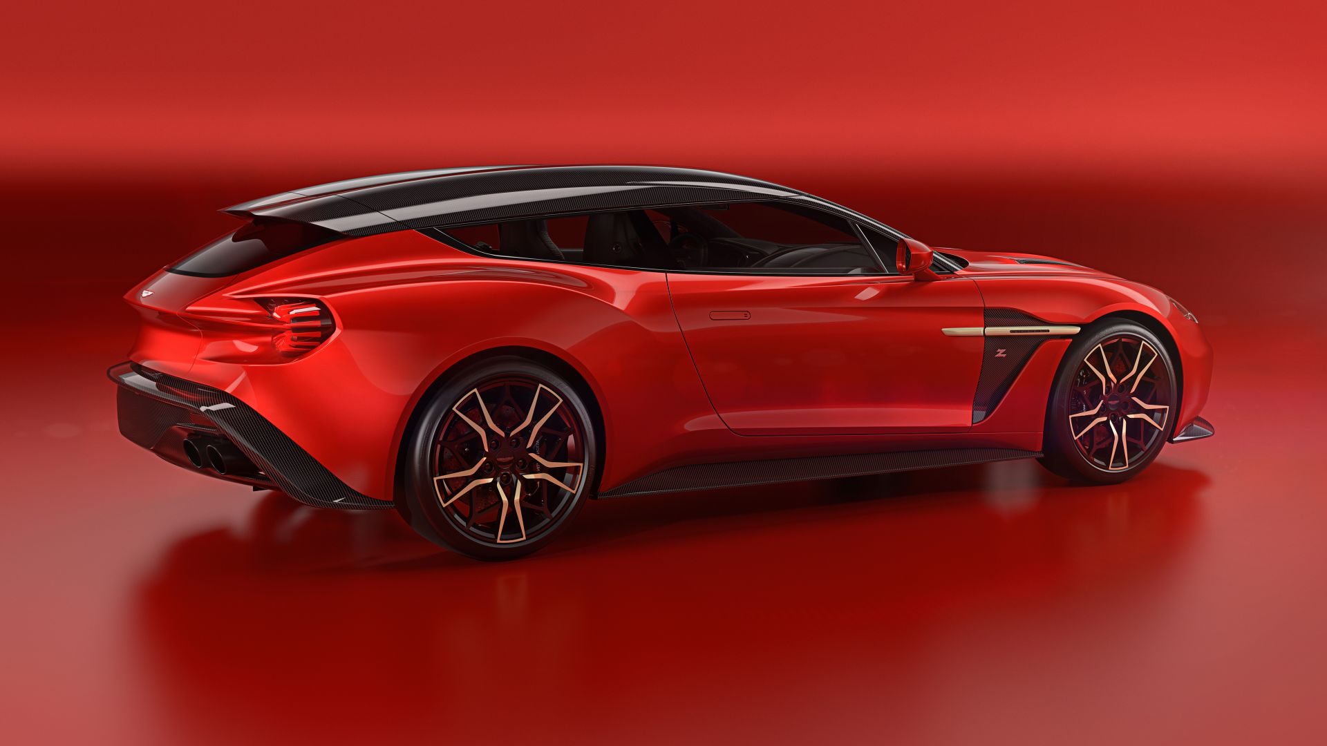 Download Aston Martin Vanquish Zagato Shooting Brake 2019 Cars 5K