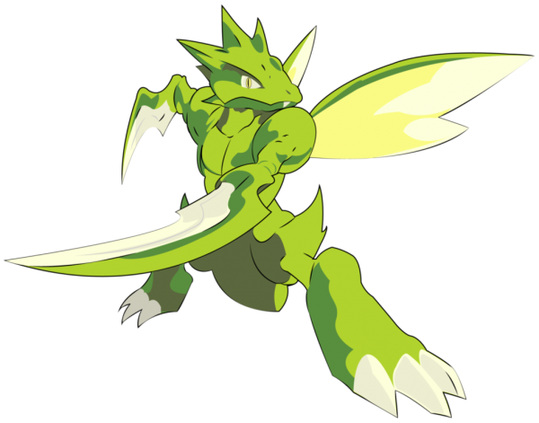 Scyther Pokemon Download Free PNG Clip Art