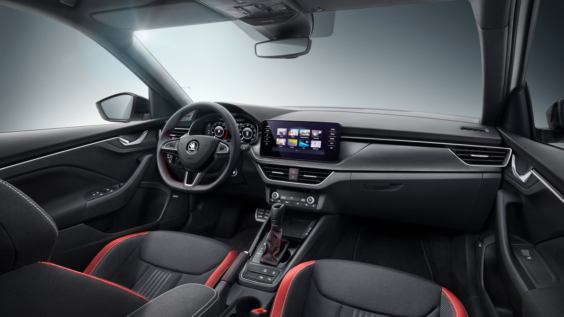 Download Skoda Kamiq Monte Carlo interior SUV 2019 cars 5K