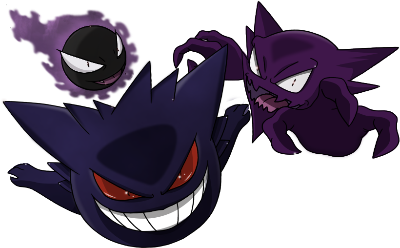 Gastly PNG Pic Background