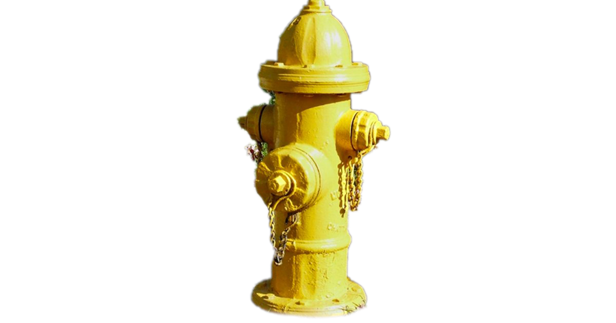 Yellow Fire Hydrant PNG Images HD