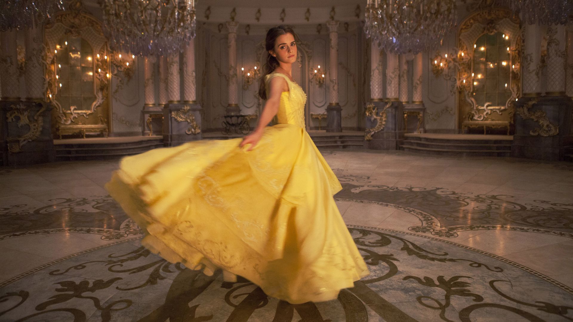 Download Beauty and the Beast Emma Watson best movies Wallpaper